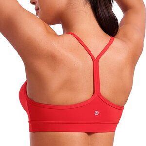 *NEW* CRZ YOGA (XS-Deep Red) Butterluxe Sports Bra
